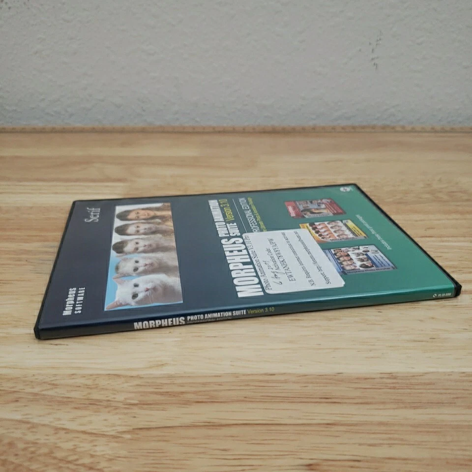 Serif Morpheus Software Photo Animation Suite 3.1 CD Rom Professional Ed Win XP - Image 4 of 4