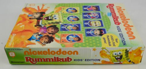 Nickelodeon Rummikub Kids' Edition Pressman Toys New in Box Dora SpongeBob Diego - Picture 5 of 8