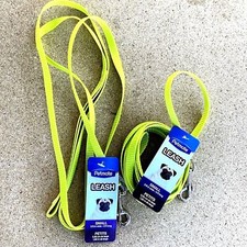 Dog Leash 3/8" x 6' Hot Lime Neon Lot of 10 Dog Leash NEON GREAT LOT