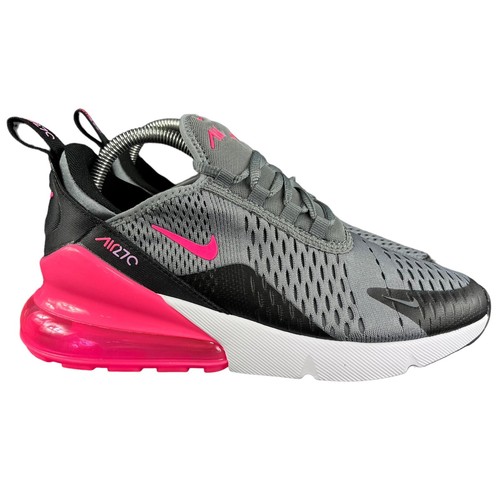 Nike Air Max 270 GS Smoke Grey Pink Shoes 943345-031 Size 7Y Women's Size  8.5 194957389001 | eBay