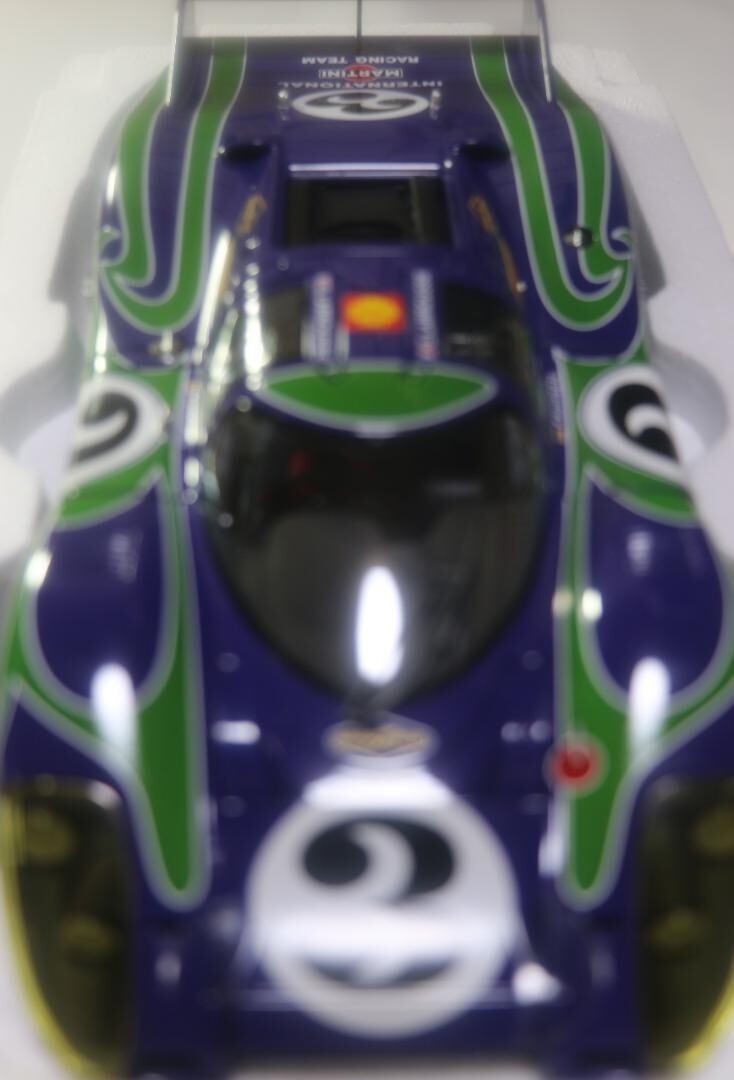 1/18 AUTOart Porsche 917 Long Tail Green Purple w/ Box From