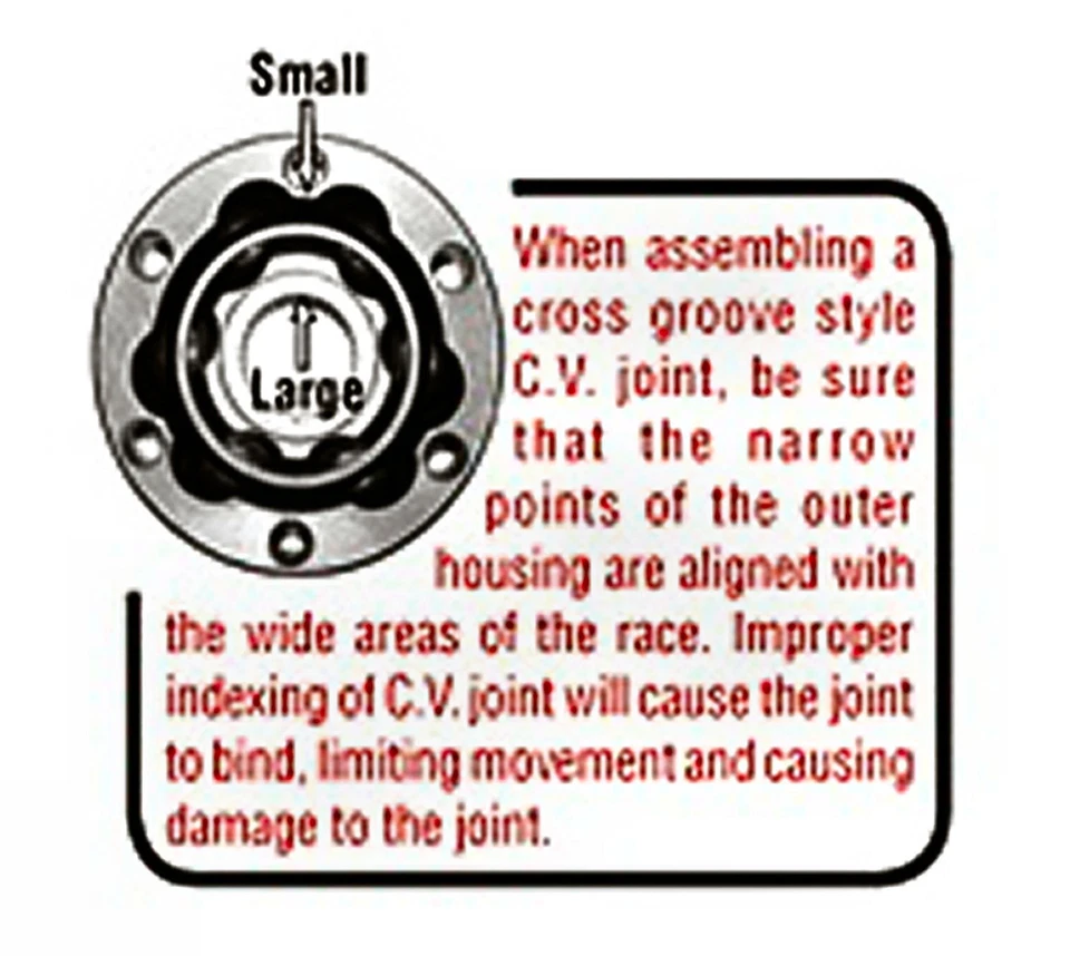 EMPI 87-9470 OFF-ROAD 930 CV JUNTA COM TRILHO DE GAIOLA CROMADO DUNA BUGGY BEETLE THING - Imagem 2 de 2