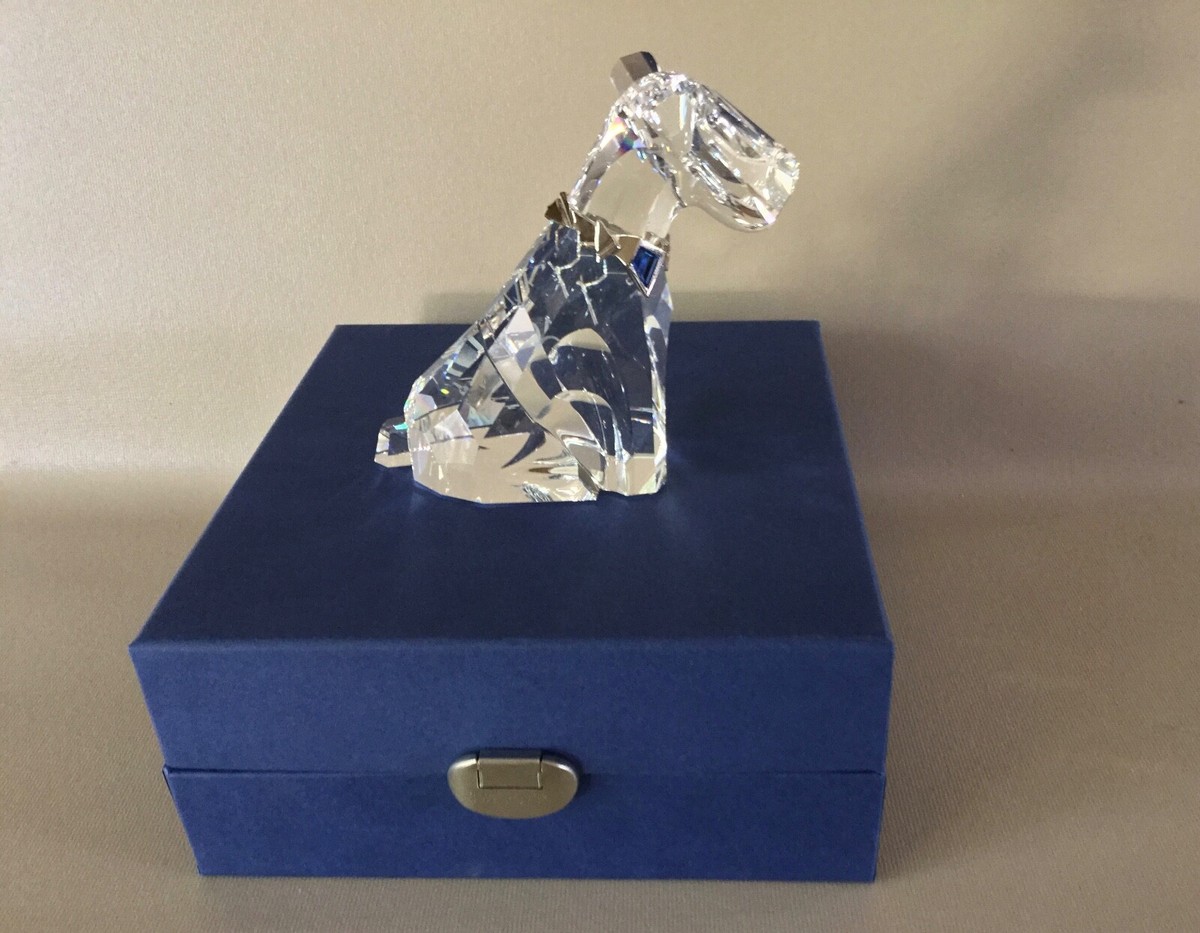 SWAROVSKI Silver Crystal THE DOG Symbols Figurine 289202 w Box