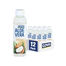 Foods  Aloe Vera Drink with Coconut Flavor, 16.9 Fl Oz (Pack of 12)