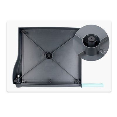 A4 Paper Cutter 12x12in Precise Scale Manganese Steel Blade Multi Functional SET
