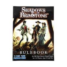 Flying Frog Boardgame Shadows of Brimstone (1st Ed) - Rulebook Only! EX