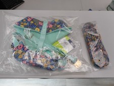 Frisco Floral Print Dog Harness with Matching Leash Med