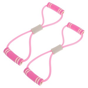 2 Pcs Lourde Fonction Yoga Bandes de résistance Outil de formation pour le travail