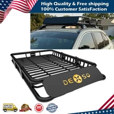 64" x 39" x 6" For Subaru Rooftop Cargo Carrier Basket Roof Rack Luggage Holder