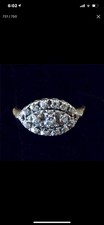 Diamond Ring, Gold Band