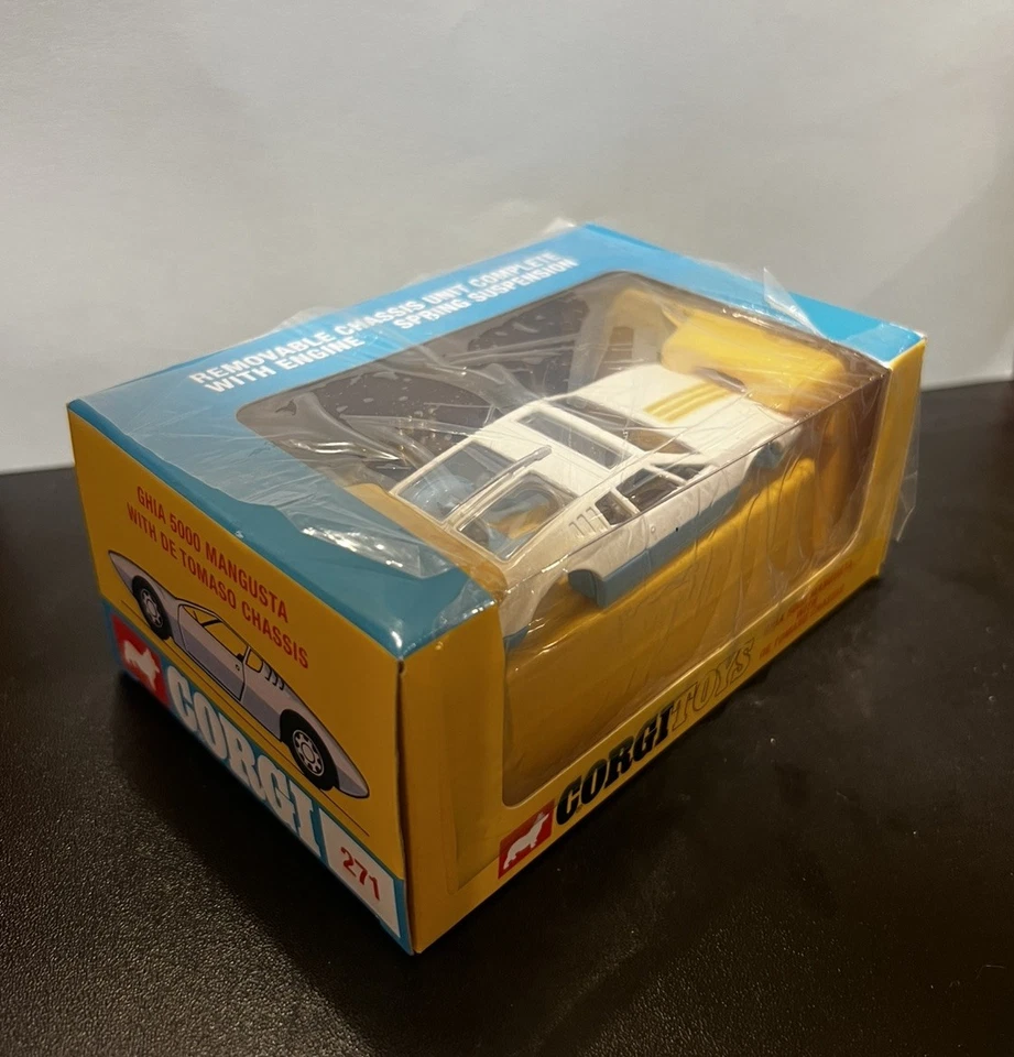 Corgi Toys Model Club 271 Ghia 5000 Mangusta Re Issue  - Image 2 of 4