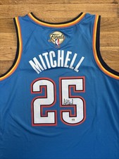 Ajay Mitchell Signed Autographed Oklahoma City Thunder Finals Jersey PSA/DNA COA
