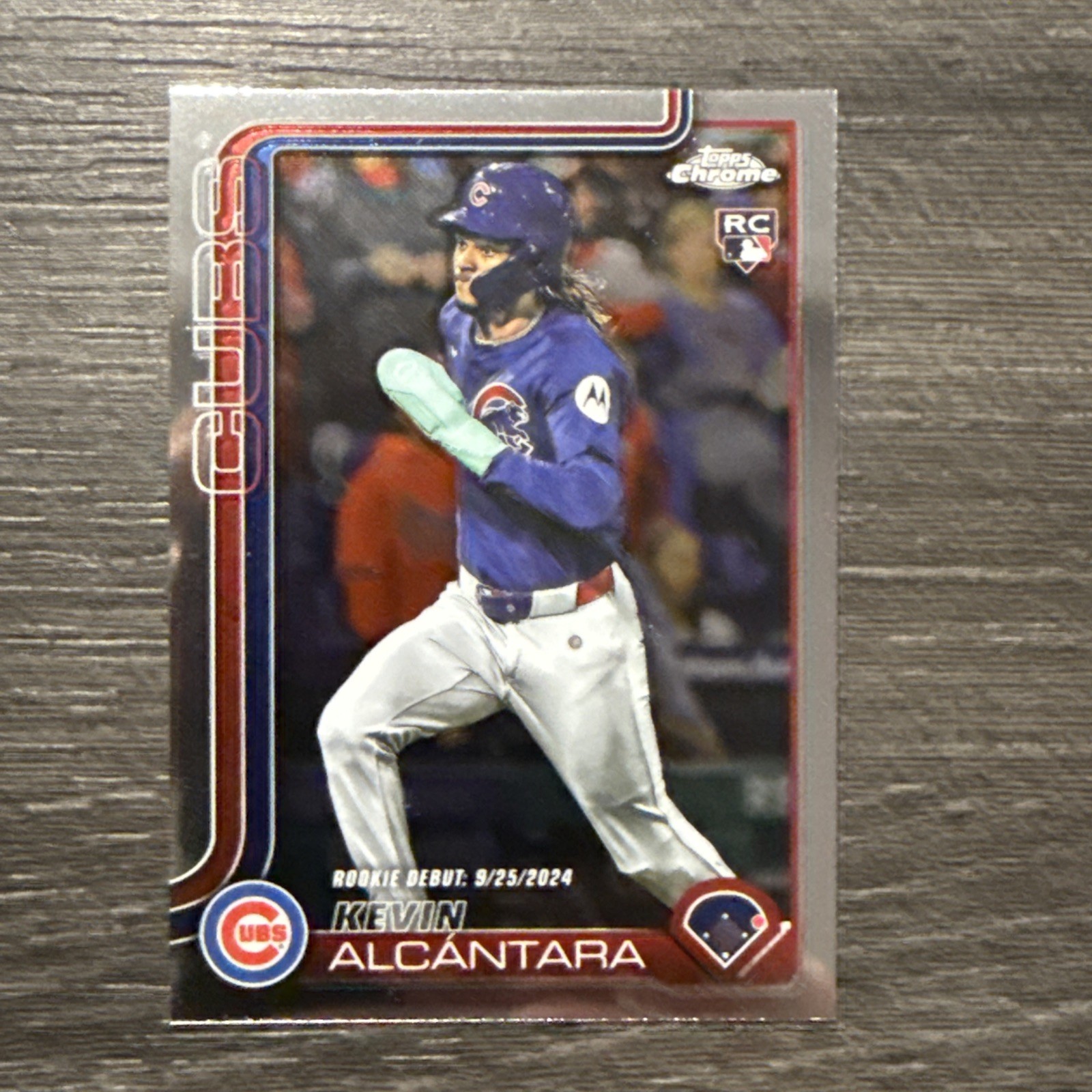 Kevin Alcantara 2025 Topps Chrome Update #USC25 Cubs RC