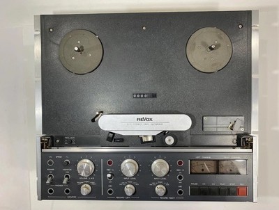 Vintage ReVox B77 Stereo Reel To Reel Tape Recorder Analog Audio Deck, Untested