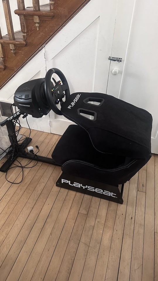 Playseat Evolution Actifit Racing Seat + Thrustmaster T300 & Pedals PS4 ...