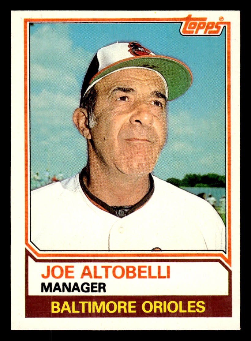 Joe Altobelli #3T (Baseball Cards 1983 Topps Traded) — is it worth grading?