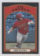2021 Topps Heritage Minor League Edition Black Border 44/50 Erik Rivera #72 u6m