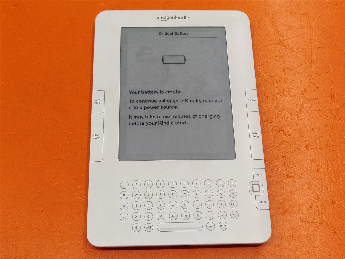 Amazon Kindle (2nd Generation) White eBook Readers for sale | eBay