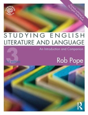 STUDYING ENGLISH LITERATURE & LANGUAGE by Rob Pope Paperback Self Help Business