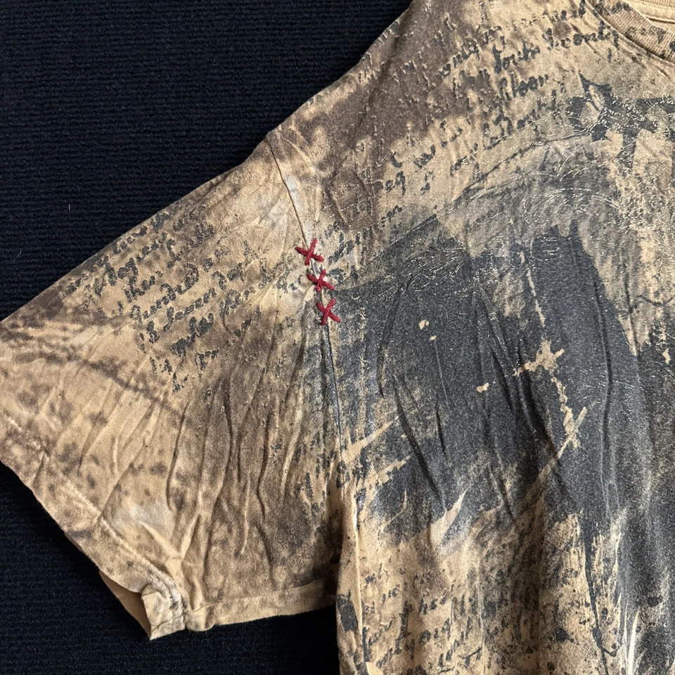 Camiseta Affliction Talla 2XL, Death Angel Y2K Affliction Bamboo Series  Foto 2 de 4