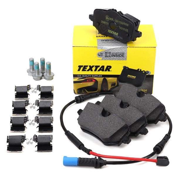 Textar BremsbeläGe + Warnkontaktsensor FüR BMW 2Er U06 Active Tourer Hinten-image