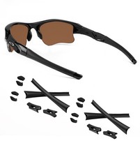 Rubber Kit Replacement Ear Socks Nose Pads for Oakley Flak Jacket XLJ OO9009