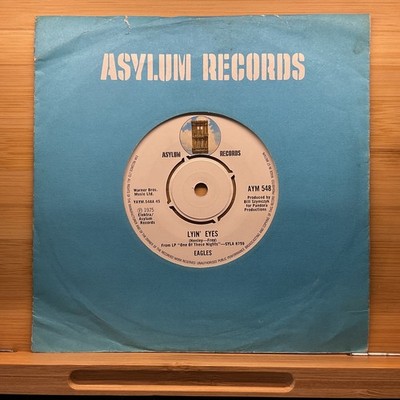 EAGLES - LYIN' EYES  7'' VINYL (EX)
