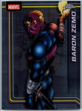 Baron Zemo 2026 Topps Chrome Marvel Comics #9