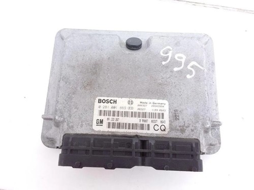OPEL ASTRA G Hatchback F48, F08 Motorsteuergerät ECU 281001869 2.00 20367504
