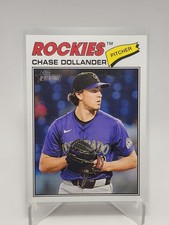 2026 Topps Heritage #91 Chase Dollander
