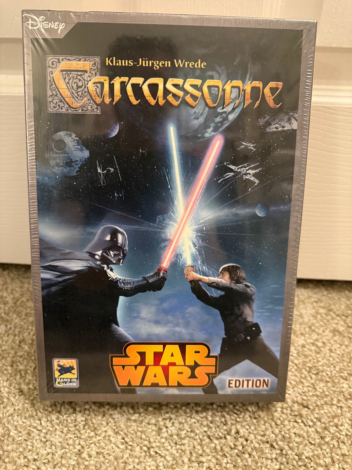 Carcassonne Star Wars Edition FACTORY SEALED Hans Im Gluck K