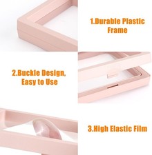 12pcs Display Case Frame 3d Floating With Stands Challenge Coin Holder Gift