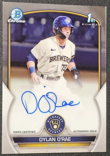 2023 Bowman Chrome Dylan O'Rae 1st Bowman Autograph Auto - #CPA-DO