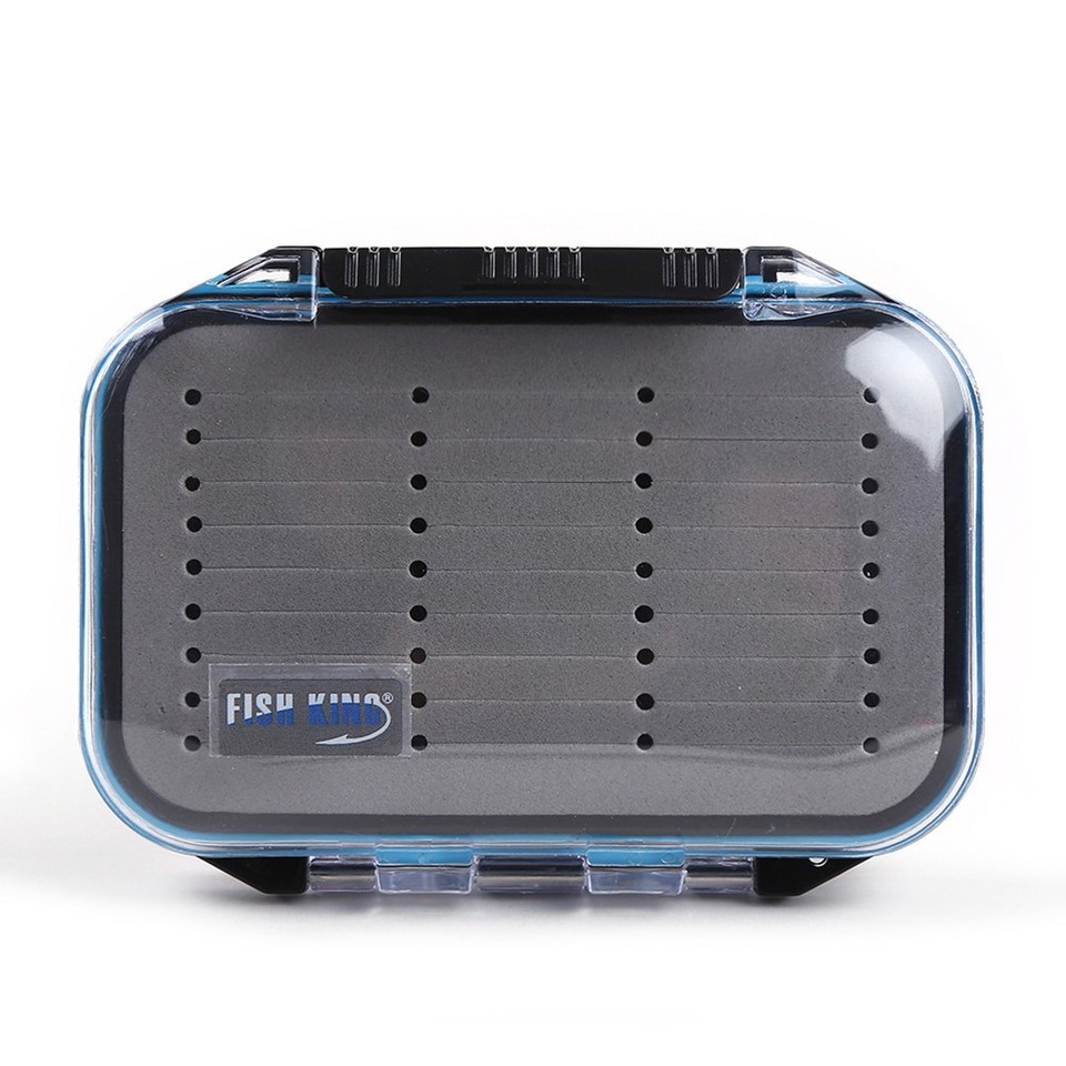 Waterproof Fishing Tackle Box Portable Fishing Lure Hook Baits Storage ...