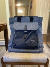 Eddie Bauer First Adventure Backpack Diaper Bag Gray