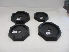 SNAPPAD XTRA 4-PACK PERMANENT JACK PADS BLACK ESP1 / HI8SP1 RV CAMPER