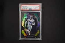 2022 Select Daron Bland Die-Cut Green & Yellow Prizm #130 RC PSA 10 GEM MT