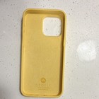 Soft Silicone/Gel/Rubber Phone Case Cover Matte Finish Yellow iphone15pro max — photo 2