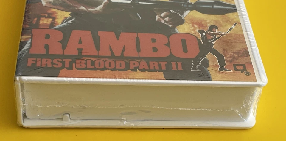 RAMBO BETAMAX TAPE NOT VHS FIRST PRINT FIRST BLOOD 2 - Image 2 of 4