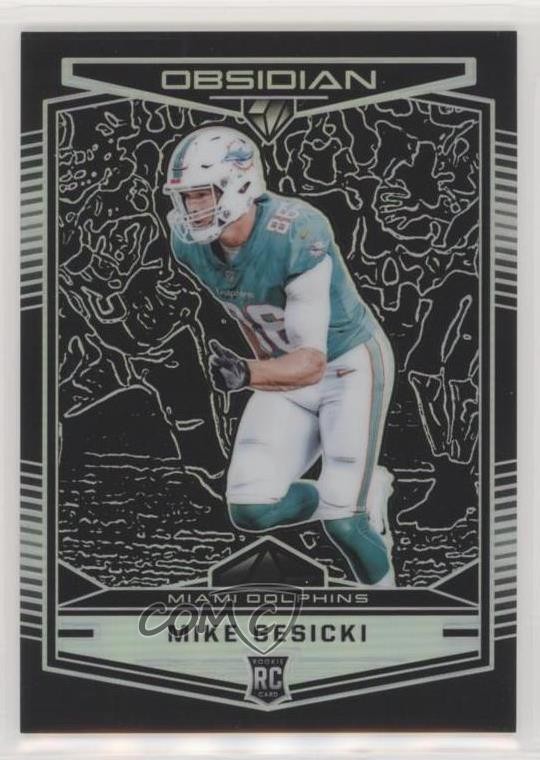 2018 Panini Obsidian 56/100 Mike Gesicki #130 Rookie RC 7zf