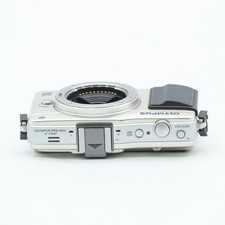 OLYMPUS PEN mini E-PM2 Mirrorless Camera Body, Silver E-PM2 BODY SLV