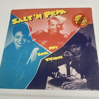Salt-N-Pepa   Hot, Cool & Vicious 12'' LP Vinyl Hip-Hop Next Plateau Records