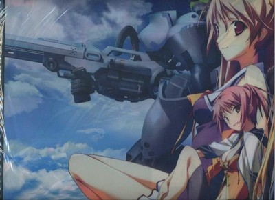 Caricature BALDR SKY Dive 1 A3 Clear Poster Set 3 Disc Kikuchi Seiji #6b51db