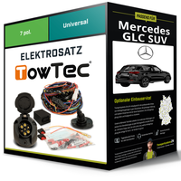 Elektrosatz 7-Pol Universell für Mercedes GLC SUV 06.2022-Jetzt NEU