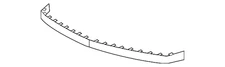 Genuine GM Front Bumper Fascia Lower Deflector 15272090