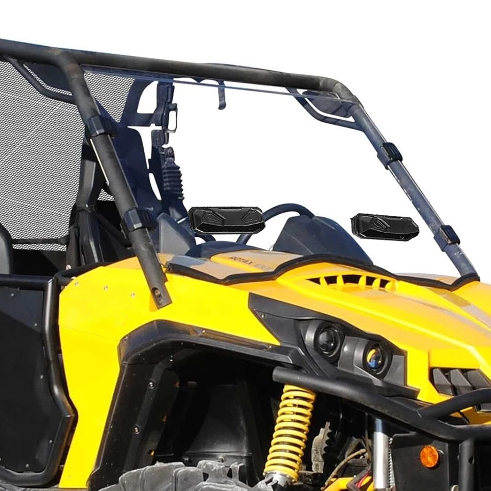 Scratch-Resistant Full Windshield Vented For Can Am Commander 800/1000 2011-2020 Foto 3 de 4
