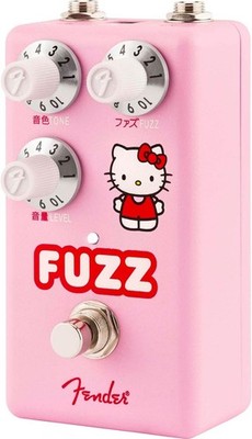 Fender Hello Kitty Fuzz Pink Effektpedal für Gitarre Fender x Hello Kitty Kol...