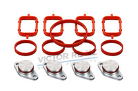 KIT Komponenten AnsaugkrÜMmer BMW M47 D20 11617800579 11617795393 7795393