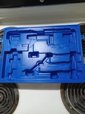 Kobalt tool box socket blue storage trays