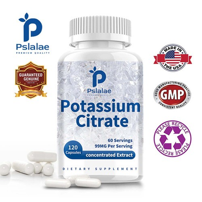 #ad Potassium Citrate 99mg for Blood Pressure and Muscle Cramps Heart Kidney Nerves $13.77